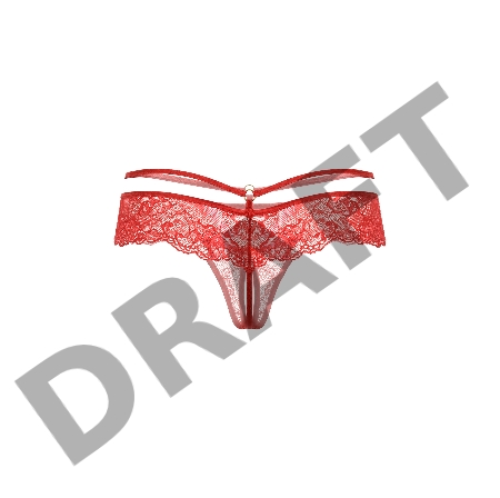 Стринги Softline Collection, красный, S/M