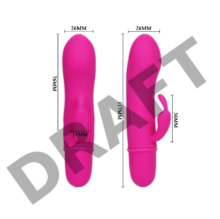 CAESAR мини вибромассажер с клиторальным стимулятором