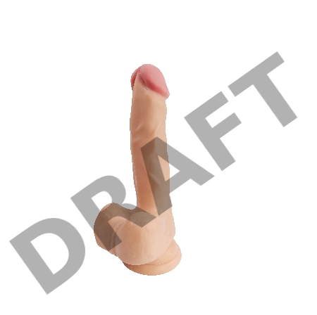 Телесный фаллоимитатор Obsess Instinct - 17,5 см.