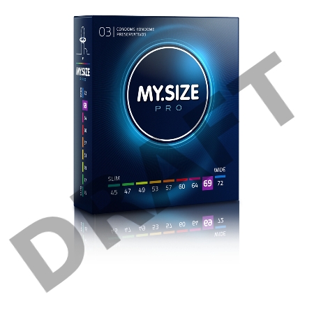 Презервативы  MY.SIZE №3 размер 69 (ширина 69mm)