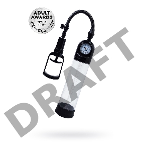 Помпа для пениса TOYFA A-Toys, силикон, прозрачный, 20 см