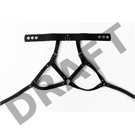 Портупея черная