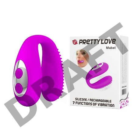 PrettyLove Mabel Вибронасадка для оральных ласк