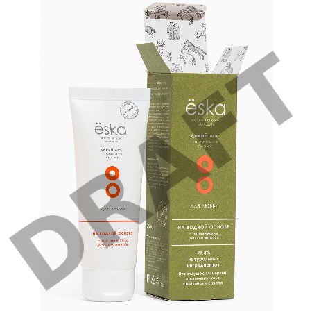 Ёska Дикий лес на водно-масляной основе с маслом жожоба для анального секса 75мл