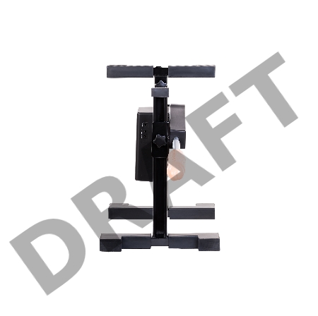 Секс-машина Diva My Pleasure, с двумя насадками, металл, черная, 33 см