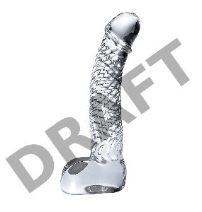 Стеклянный фалломитатор Icicles No. 61 - Clear