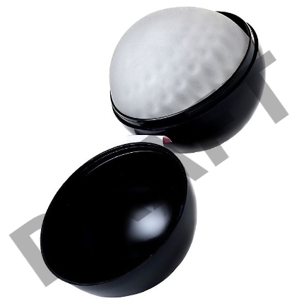 Нереалистичный мастурбатор Штучки-Дрючки, TPE, ABS-пластик, прозрачный, 7 см