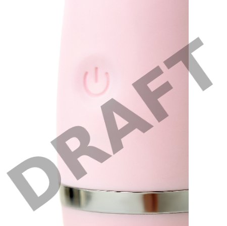 Массажер для лица Yovee Gummy Peach, розовый