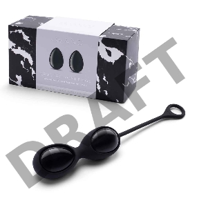 Массажеры для техники йони le WAND Crystal Yoni eggs черный обсидиан