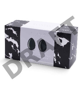 Массажеры для техники йони le WAND Crystal Yoni eggs черный обсидиан