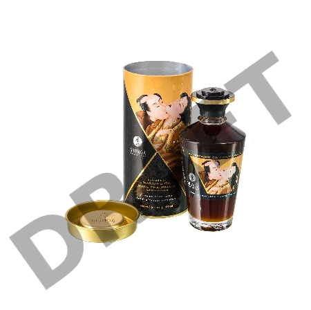 Масло для массажа Shunga Creamy Love Latte, разогревающее, сливочный латте, 100 мл
