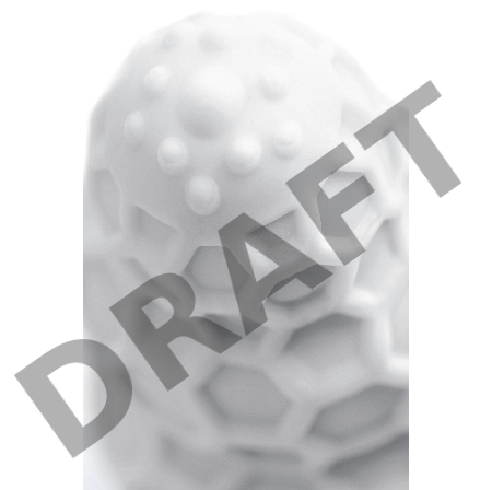 Мастурбатор A-Toys Flaff, TPE, белый, 8см, Ø 2,9 см