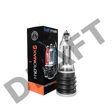 Гидропомпа Bathmate Hydromax 5 прозрачная