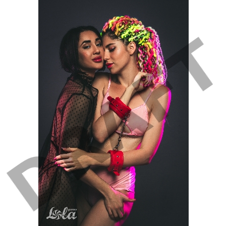 Красные наручники Calm