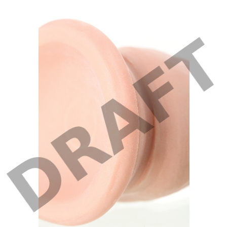 Реалистичный фаллоимитатор TOYFA RealStick Elite DILDO, TPR, телесный, 21 см