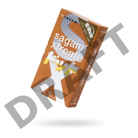 Презервативы латексные Sagami Xtreme Feel Up №10, 19 см