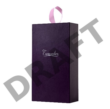 Вибромассажер Eromantica MERYL, силикон, розовый, 22,5 см