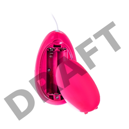 Виброяйцо TOYFA  A-Toys Costa, силикон, розовый, 6,5 см