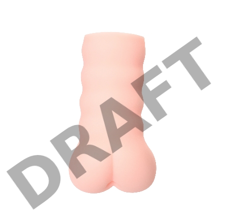 Мастурбатор реалистичный KOKOS Tong-ggo, TPR, бежевый, 19 см