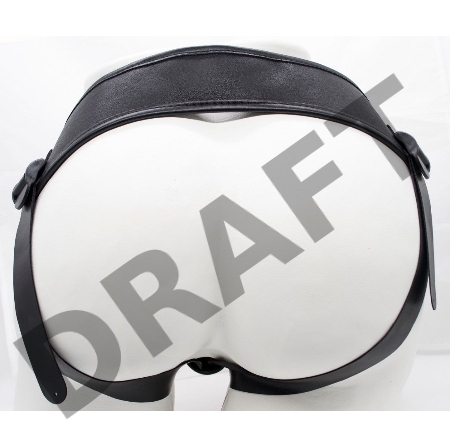 Телесный пустотелый харнесс MEN Style - 17,5 см.