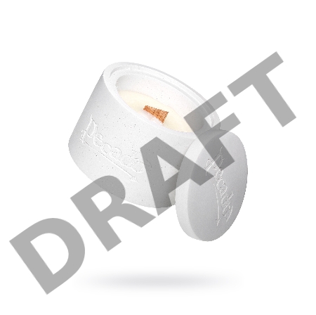 Ароматическая свеча круглая с крышкой Wood & Spices Pecado