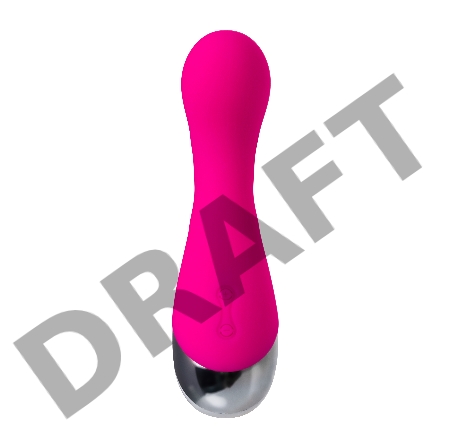 Стимулятор точки G L'EROINA Rolly, силикон, розовый, 15 см