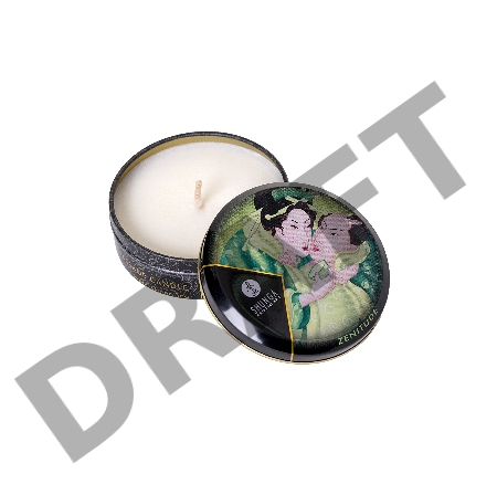 Массажное аромамасло Shunga Zenitude, зелёный чай, 30 мл