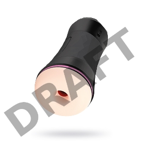 Мастурбатор Mystim OH PUSH ME Donut,TPE, телесный, 21,5 см