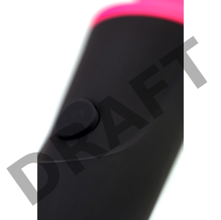 Вибростимулятор L'EROINA by TOYFA Aster, силикон, розовый, 19,5 см, Ø 3,8 см