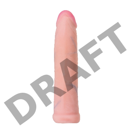 Страпон LoveToy LESBIAN SERIES с поясом Harness, телесный