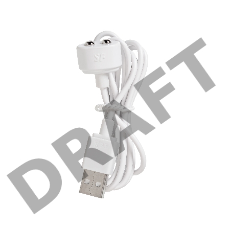 Нереалистичный вибратор Satisfyer Embrace me, силикон, синий