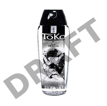 Лубрикант Shunga Toko Silicone на силиконовой основе, длительное скольжение, 165 мл