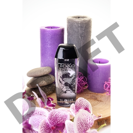 Лубрикант Shunga Toko Silicone на силиконовой основе, длительное скольжение, 165 мл