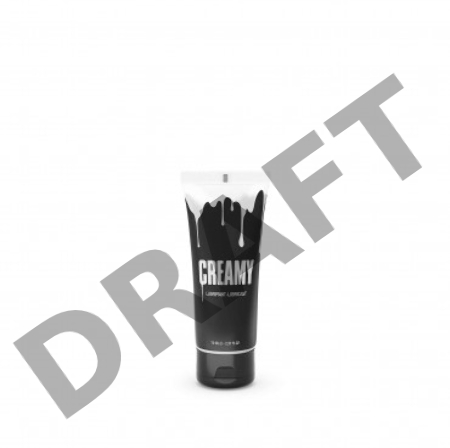 Смазка на водной основе Creamy Lubrifiant имитация спермы, 70 мл