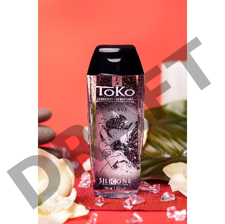 Лубрикант Shunga Toko Silicone на силиконовой основе, длительное скольжение, 165 мл