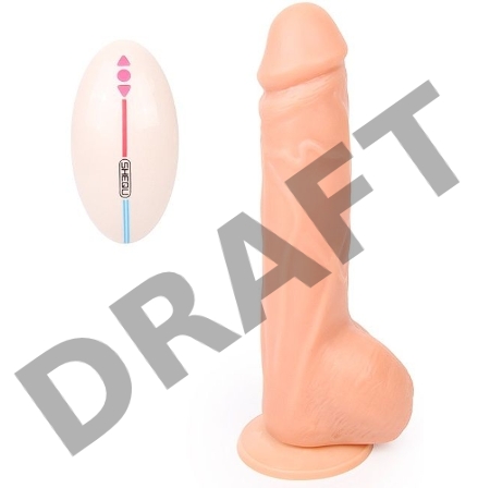 Телесный реалистичный вибратор с 20 режимами вибрации