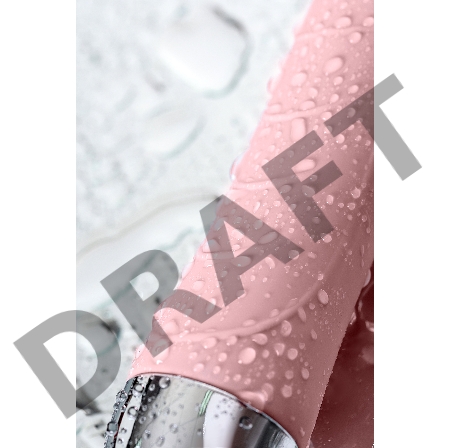 Вибратор с функцией нагрева и пульсирующими шариками PHYSICS FAHRENHEIT, силикон, розовый, 19 см