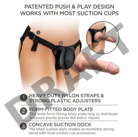 Трусы Beginner's Silicone Body Dock Kit