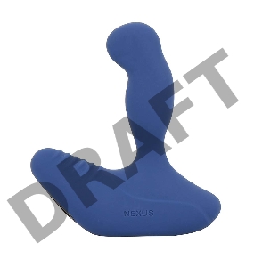 Синий вибромассажер простаты NEXUS REVO 2.0 с вращающейся головкой