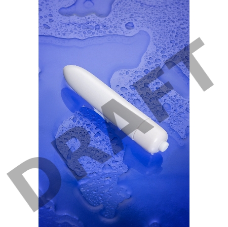 Вибропуля Eromantica Shake, ABS пластик, белая, 9 см