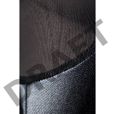 Платье Candy Girl Aspen, wetlook, черное, XL