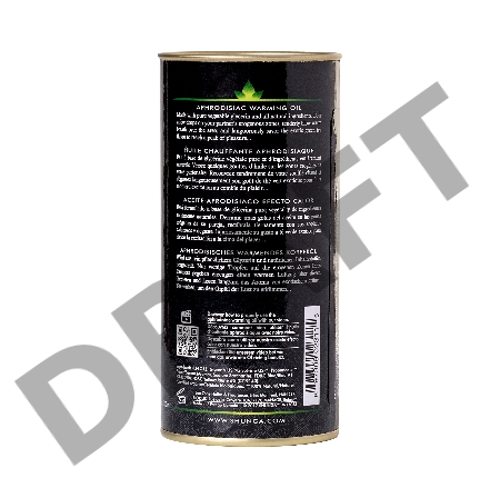 Масло для массажа Shunga Organic Exotic Green Tea, разогревающее, зелёный чай, 100 мл