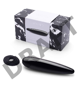 Массажер le WAND Crystal Wand черный обсидиан