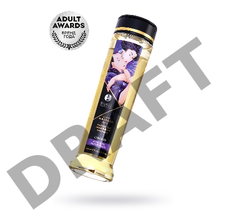 Масло для массажа Shunga Libido, натуральное, возбуждающее, экзотические фрукты, 240 мл