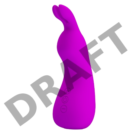 Универсальный вибростимулятор для эрогенных зон в форме кролика Nakki