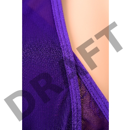 Комбинация и стринги Candy Girl Angelika фиолетовые, OS