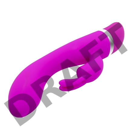 Вибромассажер PRETTY LOVE FREDA со стимулятором клитора, 30 ф-ций