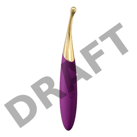 Amy 2 Violet Вибростимулятор со встроенным аккумулятором