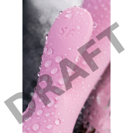 Нереалистичный вибратор Satisfyer Mono Flex, силикон, розовый, 20,4 см.