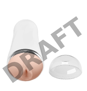 Телесный мастурбатор-вагина в колбе 30 Life-Like Vagina